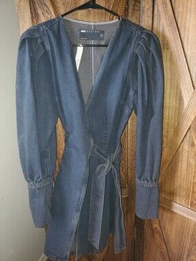Asos Denim Dress Sz 4